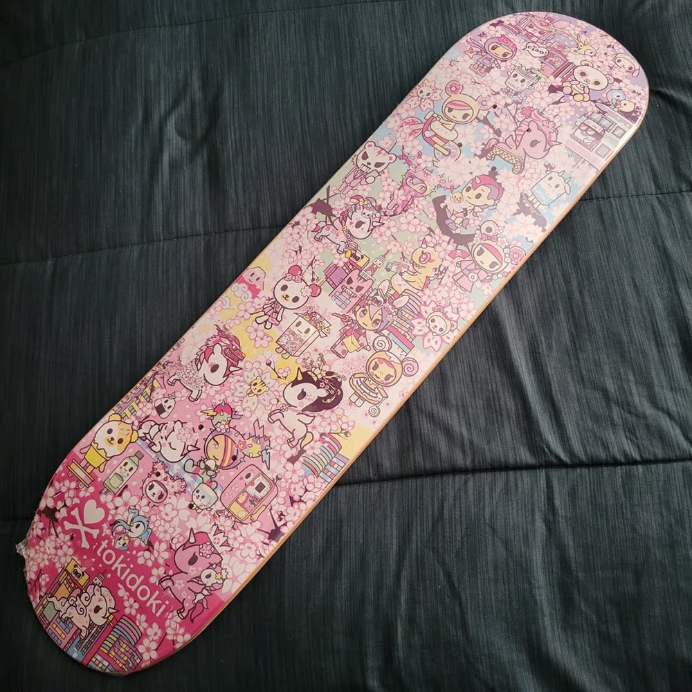 tokidoki Multicolor Character Skateboard